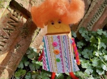 A mini matchbox person